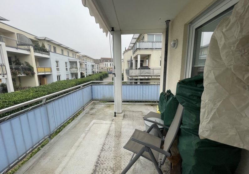 Balkon in Südausrichtung